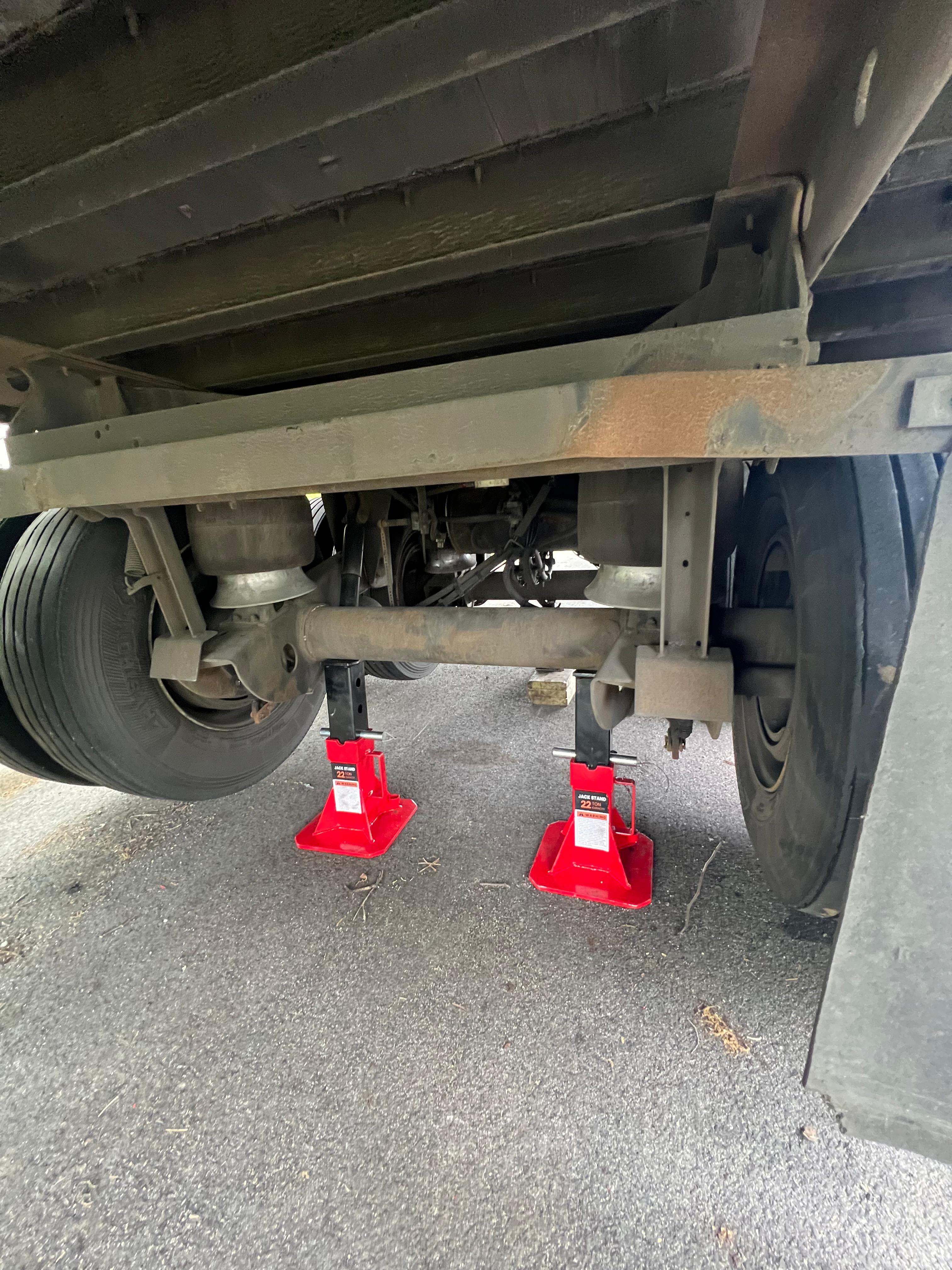 JC Truck Repair work in progress